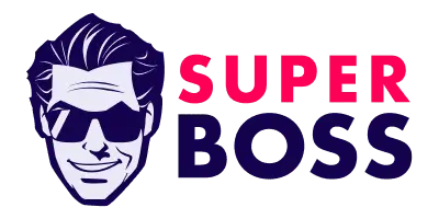 SuperBoss Casino Logo Welcome